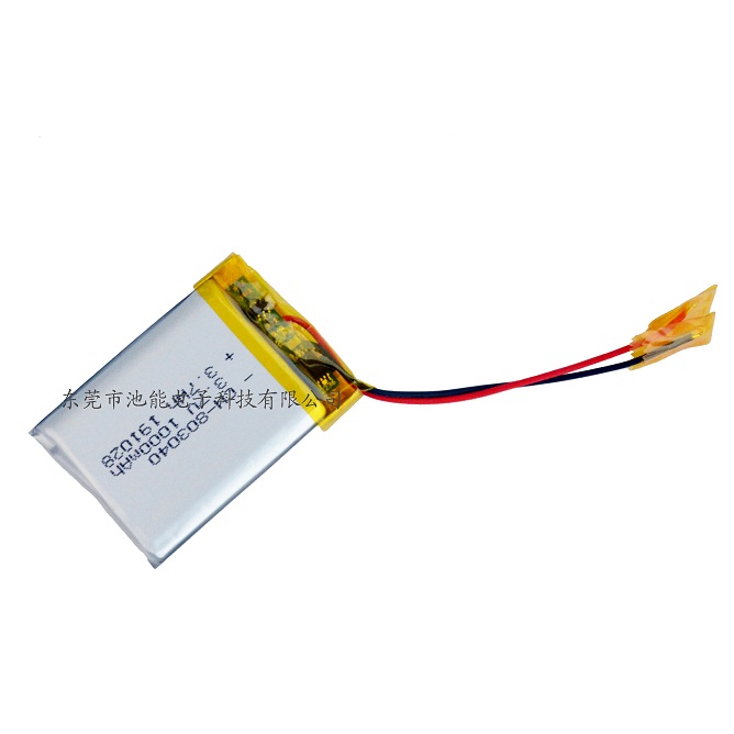 摄像眼镜锂电池3.7V1000mAh 083040