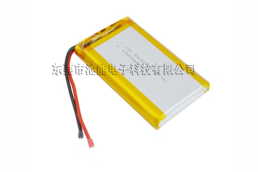 603759-3.7V1500mAh聚合物锂电池