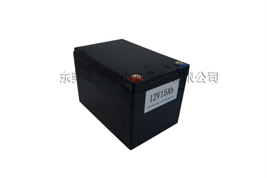 12V15000mAh磷酸铁锂电池组带塑胶外壳